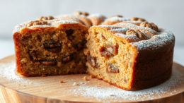 französischer  Nusskuchen