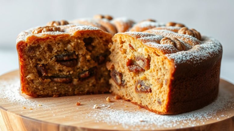 französischer  Nusskuchen