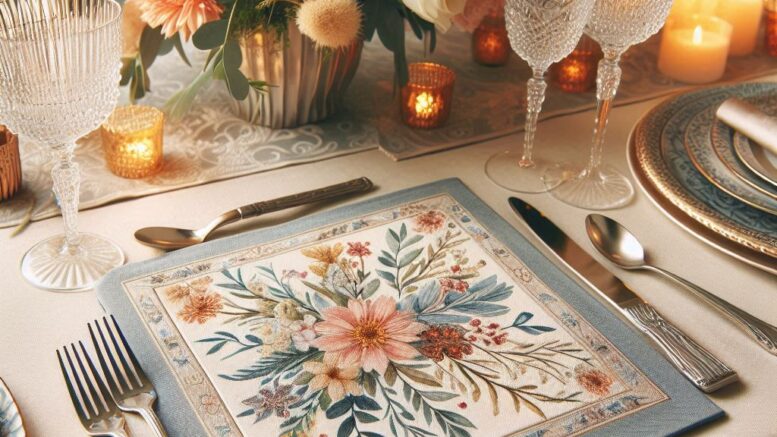 Tischsets für stilvolle Tischgestaltung,