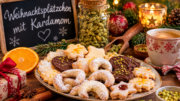 Weihnachtsplätzchen mit Kardamom
