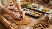 Weihnachtsplätzchen mit Gewürzen backen
