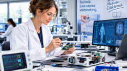 Frauen in der Medizin-Elektronik