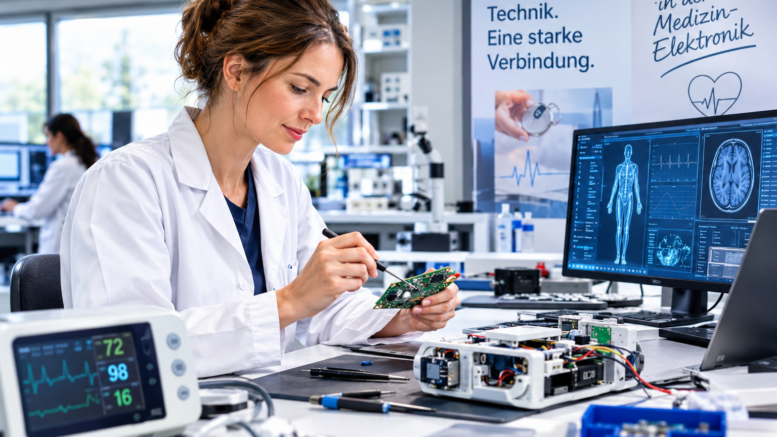 Frauen in der Medizin-Elektronik