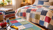 Patchwork Tagesdecke selber machen